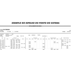 Relogio Biométrico Eletronico Control Id Class Rep Bio Prox Controle De Acesso Homologado Mte + Sofware Completo