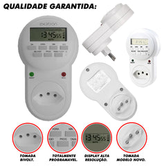 Acionador De Sirene Programável Com Relógio Cartográficos Biométricos Henry Vega Prisma Control Id Dimep