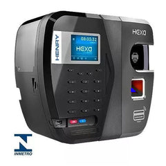 Relógio Ponto Henry Hexa Adv B Bio Vermelha E Proximidade