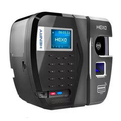 Relógio Ponto Henry Hexa Adv B Bio Vermelha E Proximidade