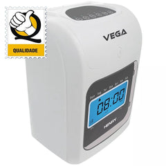 Relogio Cartografico de Ponto Eletrônico Henry Vega + Software de Controle de Ponto + 50 Cartões Ponto Brinde